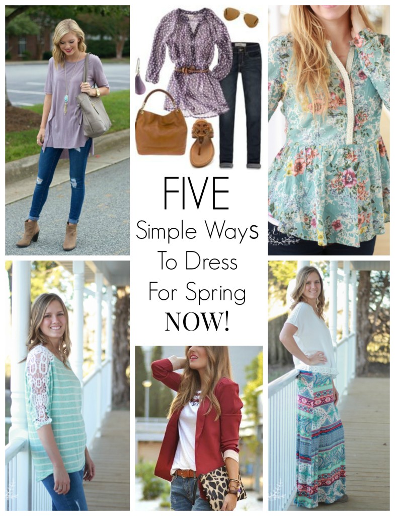 5 Simple Ways To Dress For Spring NOW!